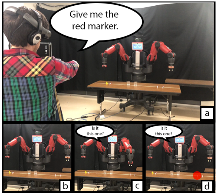 Mixed Reality as a Bidirectional Communication Interface for Human-Robot Interaction